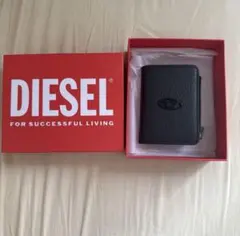 DIESEL ブラック ミニ財布