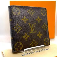 ルイヴィトン 二つ折り財布 ポルトフォイユ マルコ モノグラム