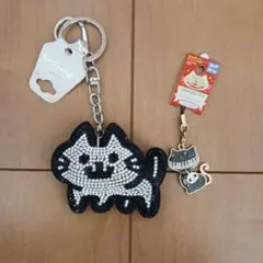 ねこちゃんキーホルダ－(ФωФ)