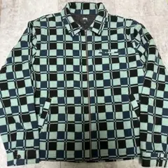 stussy ステューシー チェック フリース ブルゾンジャケット アウターXLのサムネイル