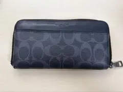 COACH 長財布 ネイビー