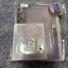 とうめいシールバインダー　クーリア　パープル