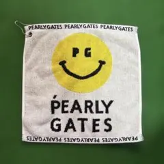 PEARLY GATES スマイリーフェイスタオル