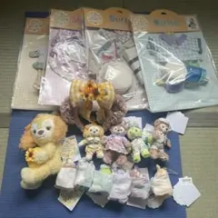 ダッフィー・シェリーメイ・ジェラトーニぬいぐるみセット