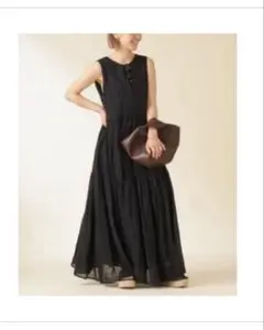 【新品未使用】plage Linen Tiere Dress