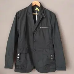 エポカ ナイロンジャケット　EPOCA UOMO　黒　JKコート　三陽商会