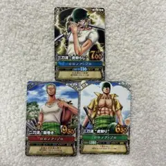 ワンピーベリーマッチ 第一回 麦わらの一味チーム ルフィ ゾロ サンジ
