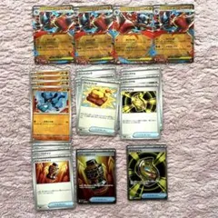 ポケモンカード　メガルカリオex デッキパーツ