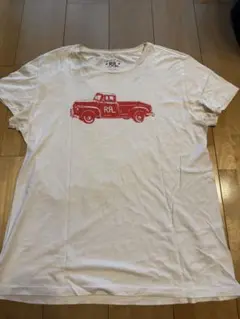 ち*み様 美品RRL 25周年記念トラック柄TシャツサイズXL RRL 25周年記念別注トラック柄Tシャツ 試着のみ サイズXL(小さめ