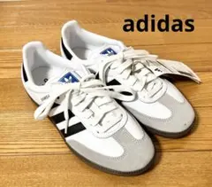 【美中古】アディダス サンバOG adidas SAMBA OG 23.5 adidas SAMBA OG W BLACK CREAM WHITE アディダス サンバ