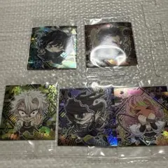 鬼滅の刃 ディフォルメシール ウエハース 其ノ十四 スーパーレア 柱 まとめ売り