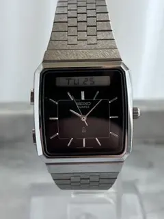 80年代 SEIKO アナデジ セイコーハイブリッド H357-5090 稼働 Yahoo!オークション -「セイコー h357」(アクセサリー、時計) の