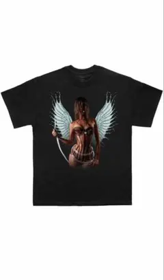 Tyla Angel Tee Black XL