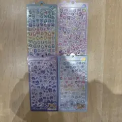 し*ふ様 ボンボンドロップシール　ミニ　オリジナル　４枚セット