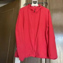 UNIQLO フード付きレッドジャケット XL