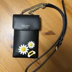 kate spade スマホショルダーバッグ　花　みつばちのサムネイル