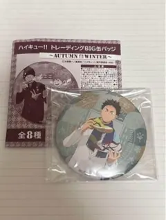 ハイキュー‼︎　トレーディングBIG缶バッジ　 岩泉一