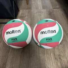molten フリスタテック バレーボール 5号球 V5M5000 2球セット②