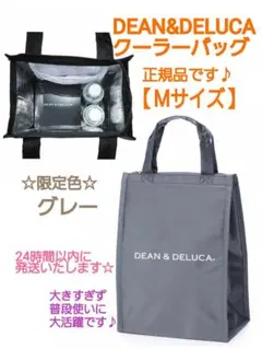 DEAN&DELUCA クーラーバッグ Mサイズ グレー エコバッグ 限定