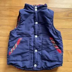 リバーシブルダウンベスト　95㎝