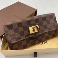 ★ルイヴィトン★ N63017 長財布 ポルトフォイユ ローズベリー ダミエ ☆ルイヴィトン☆ 長財布 N63017 ポルトフォイユ ローズベリー ダミエ