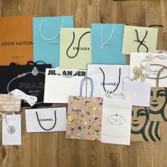 [値下げ]有名ブランドショッパー　【まとめ売り16袋】