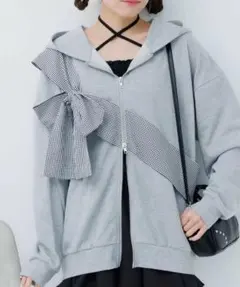 リボンbigパーカーのサムネイル