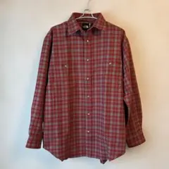 THE NORTH FACE 長袖チェックシャツ MEN'S LL