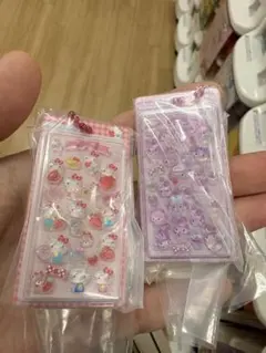 サンリオ ボンボンドロップ ミニチュアチャーム ガチャ 2種セット