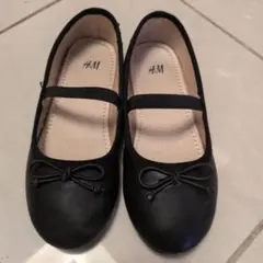 値下げ★H&M 黒 バレエシューズ 29 18cm 18.5cm