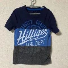 TOMMY HILFIGER カラーブロックTシャツ XS