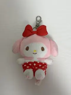 マイメロディ ぬいぐるみ キーホルダー付き サンリオ