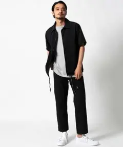 Gramicci トリプルネーム 別注シームレステックオープンカラーシャツ 美品のサムネイル