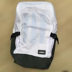 adidas バックパック 3本ストライプ パープル