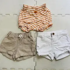 ベビー　女の子　半ズボン　ショートパンツ　80 70 GAP 西松屋　まとめ売り