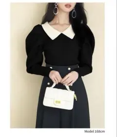 ゆず様専用 マトンスリーブ パフスリーブニット sdpxyf6502