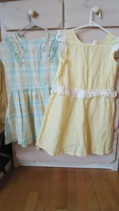 ノースリーブワンピース2点セット