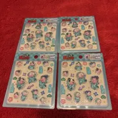 正規品　忍たま乱太郎　チェリジェムステッカー　4点　まとめ売り
