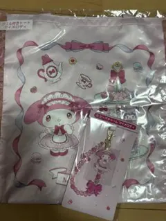 マイメロディ トート ビーズキーホルダー セット