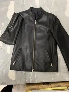 【美品】✨STUDIOUS 羊革 ライダースジャケット 黒 1 STUDIOUSのライダースジャケット検索結果|古着・中古品の通販