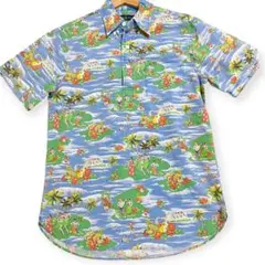 【Ralph Lauren】メンズ　ハワイアンアロハシャツ　古着　Mサイズのサムネイル