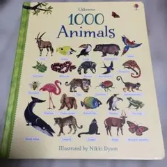 Usborne 1000 Animals 図鑑 洋書 絵本