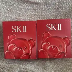 SK-II クリスマスコフレ　ノベルティ ぴてくま　ジュエリー トレイ　2個