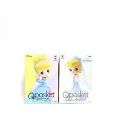 ディズニー 34 2点 フィギュア シンデレラセットQpos