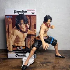 【中古】Grandista PORTGAS.D.エースフィギュア