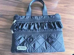 OUTDOOR ブラック トートバッグ