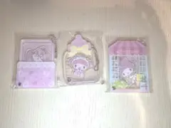 サンリオカスタムアクリルチャーム　マイメロ3種セット