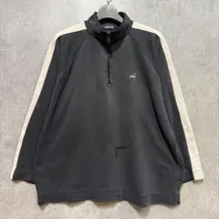 OLD STUSSY ハーフジップ スウェット　フェードブラック グリフォン 2026年最新】ハーフジップ stussyの人気アイテム - メルカリ