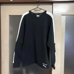 PUMA ブラック 長袖 トレーナー L