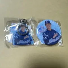 埼玉西武ライオンズ　推しガチャ　vol3 缶バッジ　キーホルダー　青山美夏人
